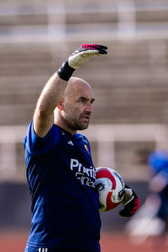 Djurgårdens målvaktstränare Aleksandar Pishovski