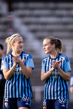 Djurgårdens Sanna Kullberg och Kamilla Lilhammer Karlsen