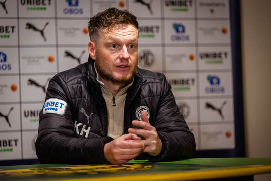 Värnamos tränare Kim Hellberg