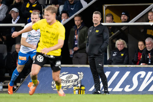 Mjällbys tränare Anders Torstensson