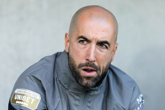 Häckens assisterande tränare Martin Foyston