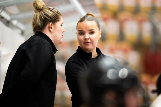 Luleås assisterande tränare Saga Maria Henriksson