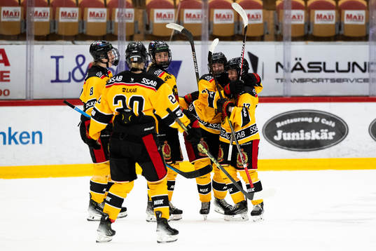 Luleås Sigrid Sundin jublar
