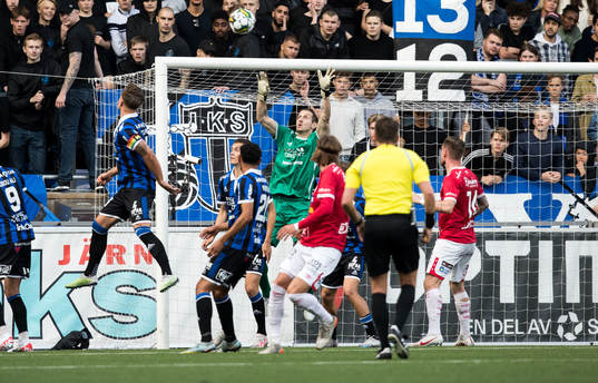 Sirius målvakt David Mitov Nilsson