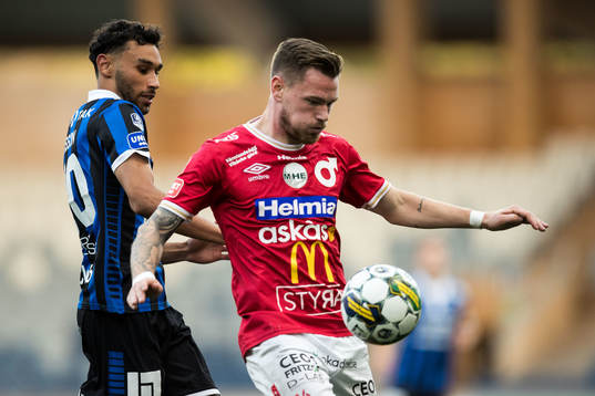 Sirius Joakim Persson och Degerfors Rasmus Örqvist