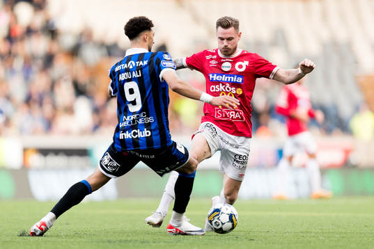Sirius Wessam Abou Ali och Degerfors Rasmus Örqvist