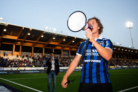 Sirius Herman Sjögrell jublar