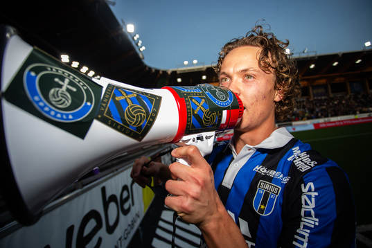 Sirius Herman Sjögrell jublar