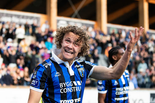 Sirius Herman Sjögrell jublar