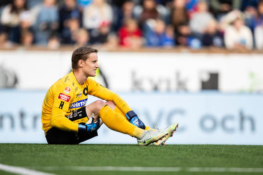 Degerfors målvakt Sondre Lovseth Rossbach