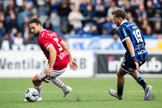 Degerfors Abdelkarim Mammar Chaouche och Sirius Melker Heier