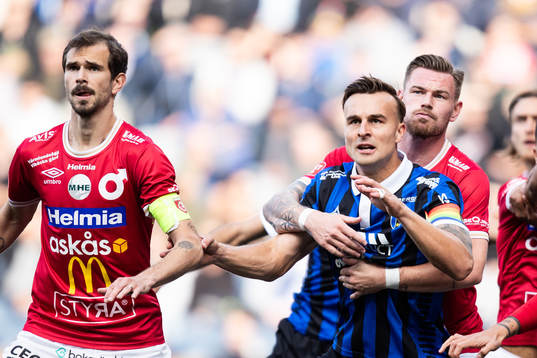 Sirius Henrik Castegren och Degerfors Rasmus Örqvist