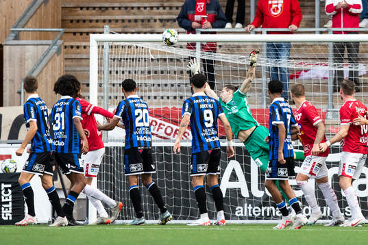 Degerfors Diego De Jesus Campos Ballestero gör 0-2 bakom