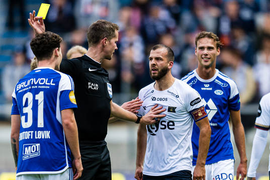Zlatko Tripic of Viking reacts