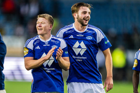 Kristian Eriksen and Niklas Ødegård of Molde
