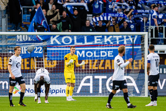 Patrik Gunnarsson of Viking looks dejected