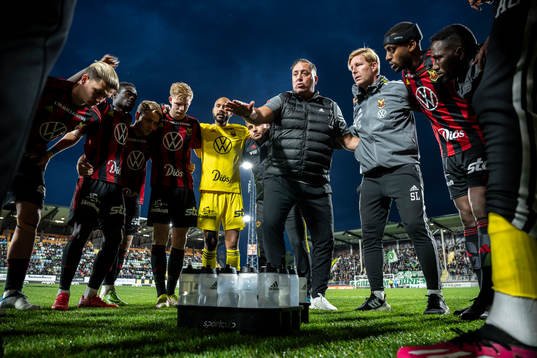 Östersunds tränare Magnus Powell