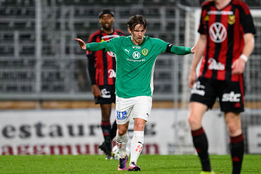 Jönköpings Södras Robin Book deppar