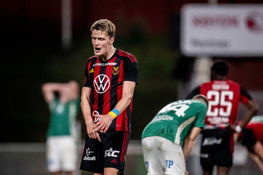 Östersunds Myroslav Mazur deppar