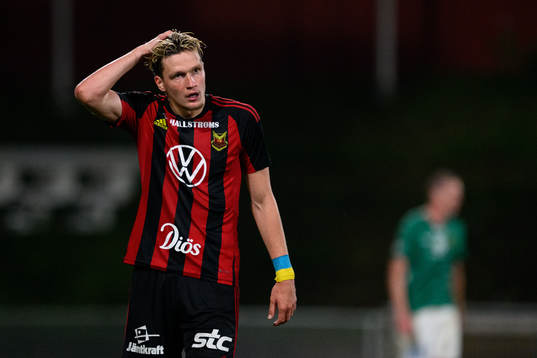 Östersunds Myroslav Mazur deppar