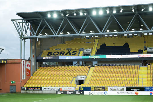 Läktare på Borås Arena