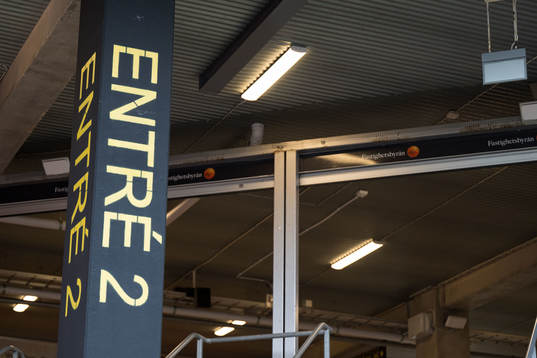 Entré till läktare