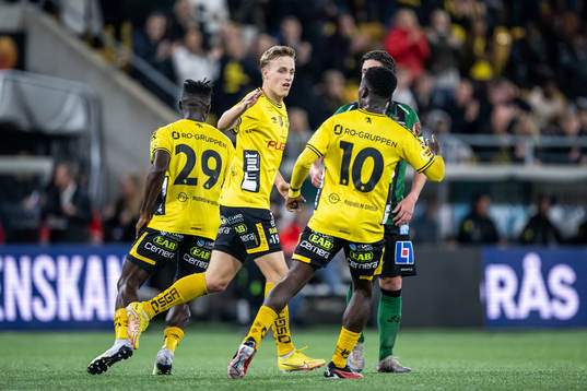 Elfsborgs Jeppe Møldrup Okkels jublar