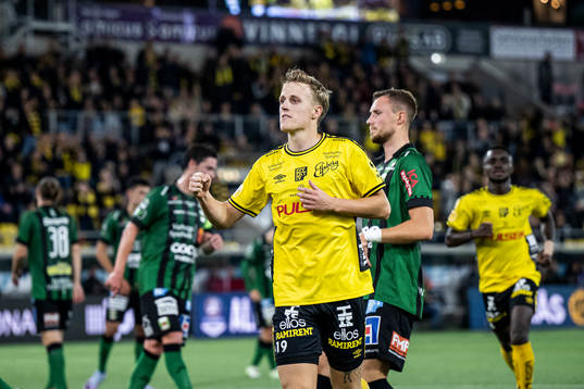 Elfsborgs Jeppe Møldrup Okkels jublar