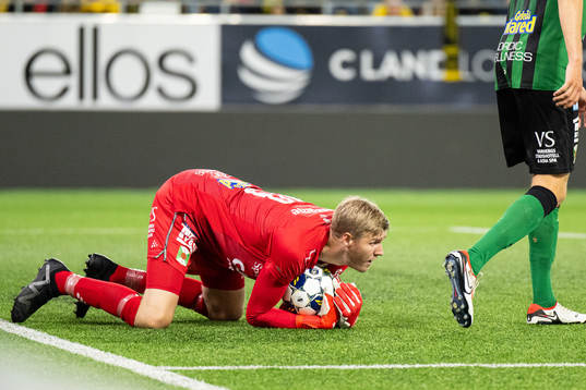 Varbergs målvakt Fredrik Andersson