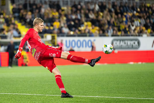 Varbergs målvakt Fredrik Andersson