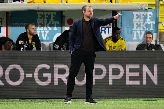 Elfsborgs manager Jimmy Thelin