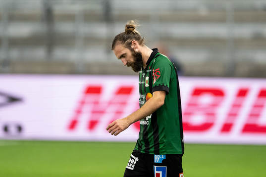 Varbergs Oskar Sverrisson deppar