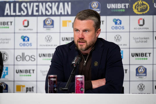 Elfsborgs manager Jimmy Thelin