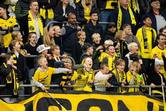 under fotbollsmatchen i Allsvenskan mellan Elfsborg och