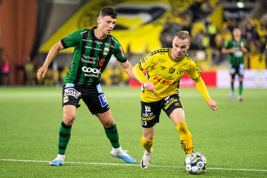Varbergs Måns Andersson  och Elfsborgs Niklas Hult