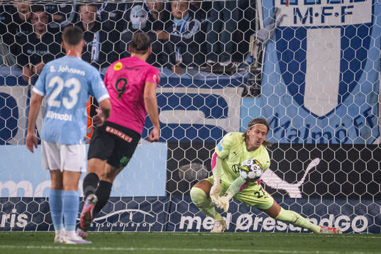 Malmö FFs Johan Dahlin