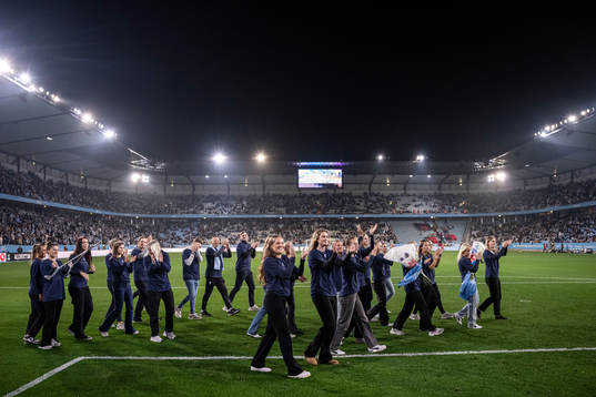 Malmö FFs damlag uppmärksammas för avancemanget till