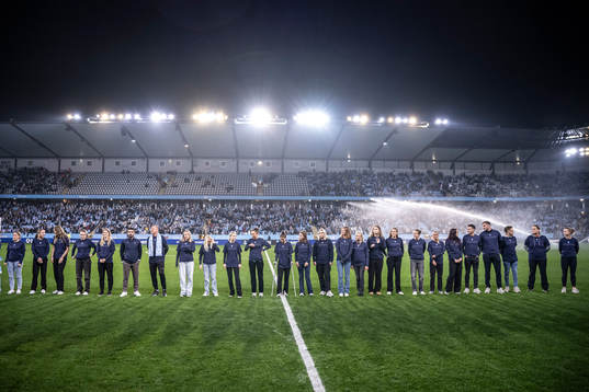 Malmö FFs damlag uppmärksammas för avancemanget till