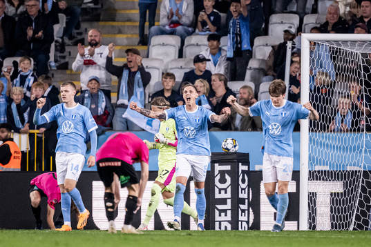 Malmö FFs Søren Rieks jublar