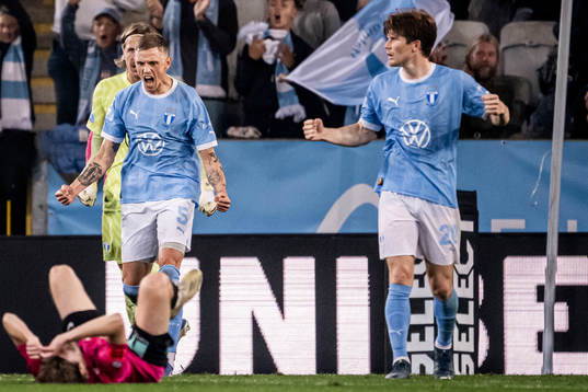 Malmö FFs Søren Rieks jublar