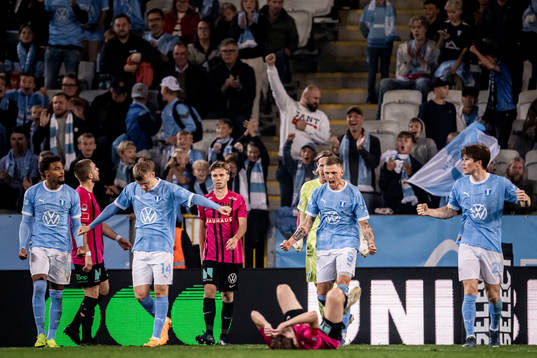 Malmö FFs Søren Rieks jublar