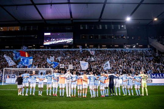 Malmö FFs supportar tackar publiken