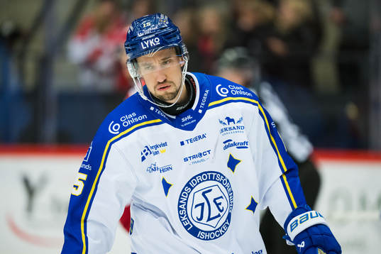 Leksands Max Veronneau deppar