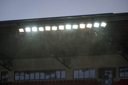 Regn över Olympia