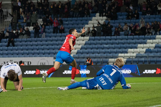 Helsingborgs Lucas Lima jublar
