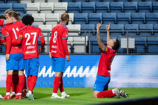 Helsingborgs Lucas Lima jublar