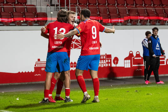 Helsingborgs Erik Ring jublar
