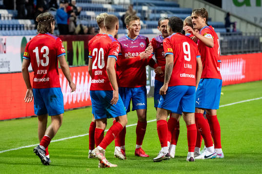 Helsingborgs Erik Ring jublar