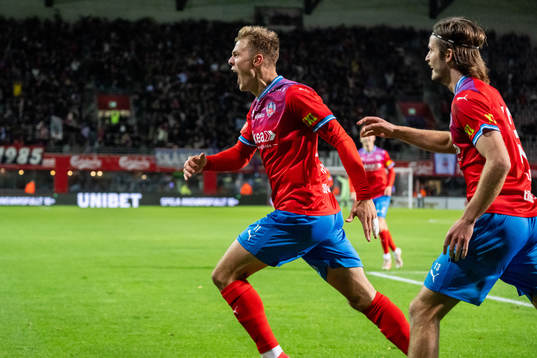 Helsingborgs Erik Ring jublar