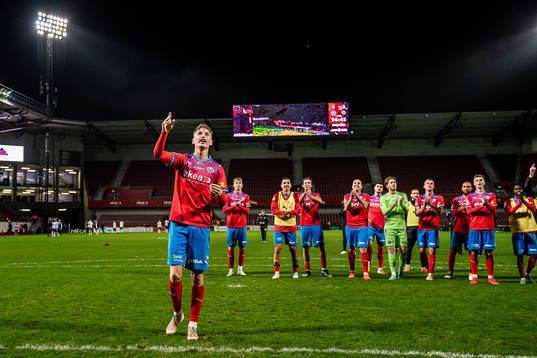 Helsingborgs Benjamin Örn jublar